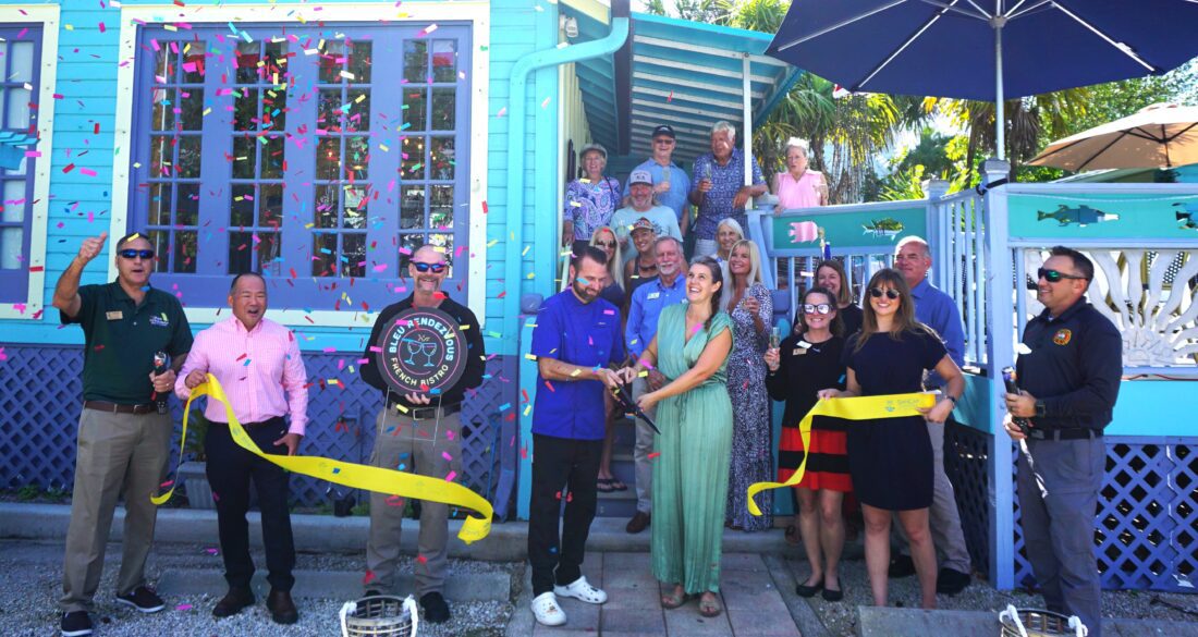 Ribbon-cutting celebrates Bleu Rendezvous’ new ownership - SANIBEL ...